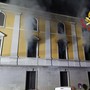 Le immagini dell'incendio a Busto