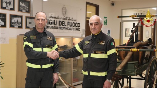 Vigili del fuoco, il comandante provinciale Abate assume anche la guida del comando di Cuneo