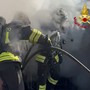 Incendio a Malnate, prende fuoco un deposito di attrezzi