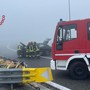 Auto contro il guard rail: soccorsi in azione sull'A9