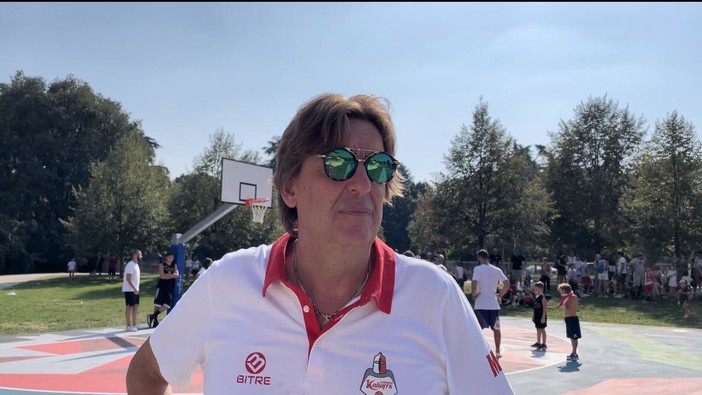 VIDEOINTERVISTA. Il presidente dei Basket Knights Marco Tajana esalta Legnano nella Festa dello Sport: «Orgoglioso di rappresentare così la mia città»