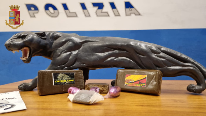 A vent'anni spacciava hashish nei parchi di Busto: preso dalla polizia con tre etti di droga