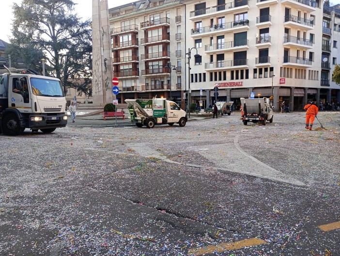 LA FOTO. A Carnevale lasciare sporco non vale