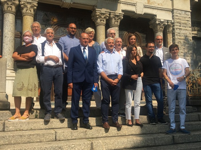 I candidati a Villa Tovaglieri, poi con i collaboratori di Bac e altre scene della presentazione