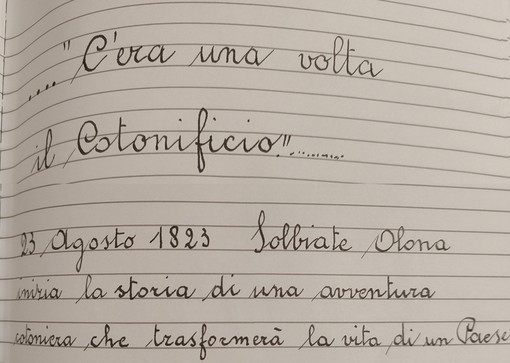 Cotonificio di Solbiate: «Ci ha insegnato ad aver fiducia nel futuro. Grati ai cittadini laboriosi e generosi»