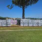 Legnano Calcio, la curva non ci sta e persiste la protesta: «Montanari sei un buffone»