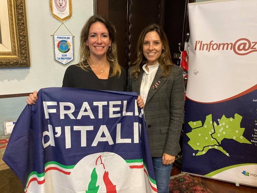 Claudia Cozzi (Fdi) e Isabella Tovaglieri (Lega) la notte delle elezioni