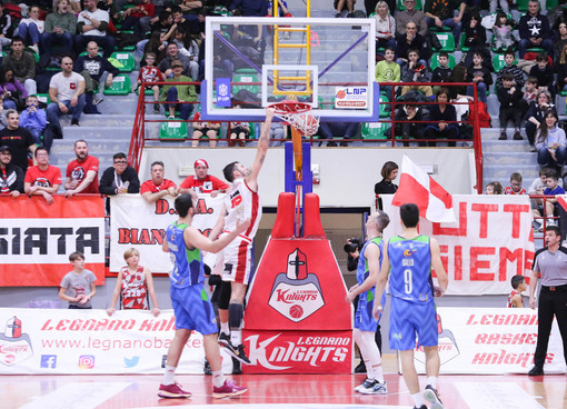 Legnano Basket Knights: compiuto un altro passo play-off