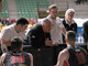 Un timeout di coach Paolo Piazza