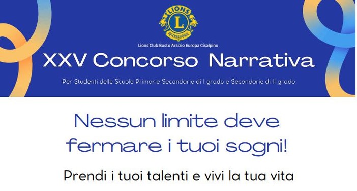 “Nessun limite deve fermare i tuoi sogni”: al via il concorso letterario per studenti di tutte le età