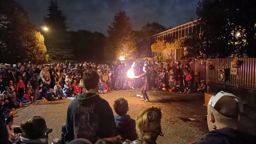 FOTO. Marnate festeggia Halloween con una passeggiata nei boschi