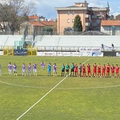 VIDEOINTERVISTA. Il Legnano torna a vincere al Mari: 2-1 contro il Chieri e sogno playoff riaperto. Vernocchi: «E' stata una vittoria importante, il mio gol? Felice che sia entrata in rete»