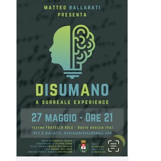 “Disumano” sul palco. Perché ogni apparente ostacolo può essere un punto di partenza