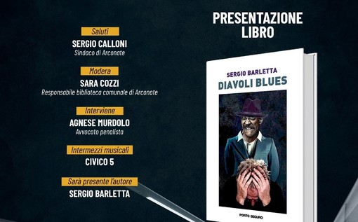 I “Diavoli Blues” di Sergio Barletta arrivano ad Arconate