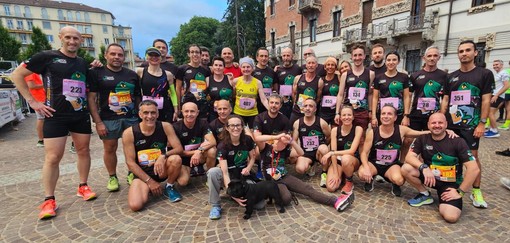 Un gruppo di iscritti al Free Runners Team