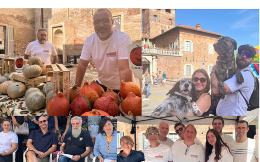 VIDEO E FOTO. La festa della zucca ritrovata splende per tutti a Fagnano: «Adulti, bambini e amici a quattro zampe. Che voglia di stare insieme»