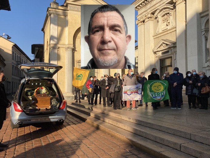 L'addio ad Andrea Barcucci nella basilica di San Giovanni