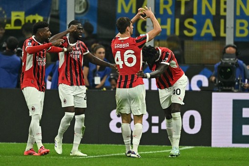 Inter-Milan 1-2, il fagnanese Gabbia decide il derby: vittoria rossonera