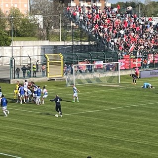 Il gol della Pro Patria arrivato poco dopo la rete del Piacenza