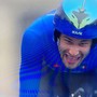 Siluro d'oro Evenepoel, Filippo Ganna splendido argento: quella del verbanese è la prima medaglia azzurra