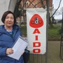 Maria Iannone, presidente dell'Aido di Busto