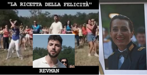 Il flash mob organizzato da Antonella con Revman e il bellissimo sorriso di questa donna, sempre al servizio della comunità e della vita