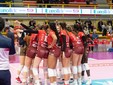 La Eurotek Uyba Busto Arsizio batte nettamente Cuneo per 3 a 0 (foto a cura di Fotografia Galbiati)