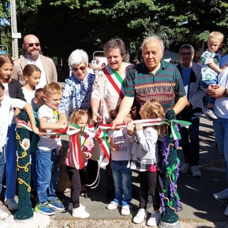 VIDEO - Inaugurata a Castellanza la Grande Piazza Lineare sull’Olona nel ricordo di Mirella Cerini