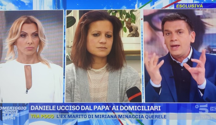 L’amica della mamma del piccolo Daniele a &quot;Pomeriggio Cinque&quot;: «Il bambino aveva paura. Il papà ha architettato tutto»