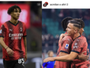 Kevin, il debutto e quell'abbraccio di squadra nei post del Milan e dello stesso giocatore su Instagram