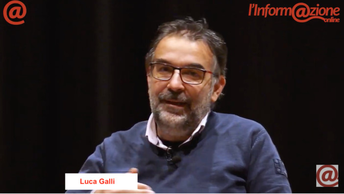 Luca Galli, presidente del Teatro Sociale &quot;Delia Cajelli&quot; durante una puntata di Backstage