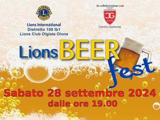 Torna a Olgiate la Lions Beer Fest