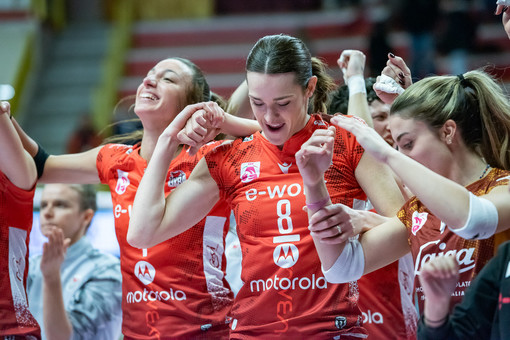 Capitan Lualdi, una certezza al centro e vera condottiera (foto Lega Volley Femminile - Gabriele Alemani)