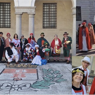 LA FOTO. Le maschere da tutt'Italia a passeggio per Busto