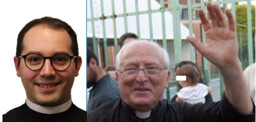 Don Matteo Lozza e monsignor Claudio Livetti