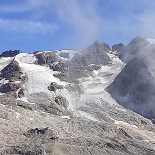 La foto scattata oggi alle 16.30 da Marco Tosi (il bustocco sotto in un'immagine del suo profilo )