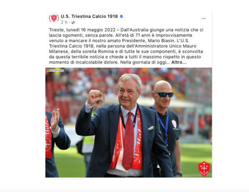 Il post della Triestina