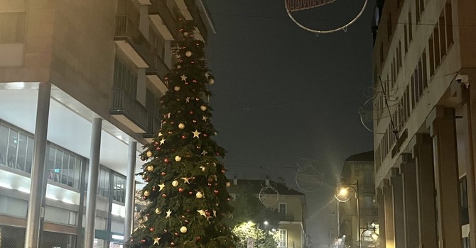 L'Albero di Natale in via Milano verrà illuminato sabato