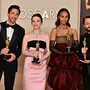 Oscar 2025, Anora miglior film. Vincono Adrien Brody, Zoe Saldana, Kieran Culkin e Mikey Madison