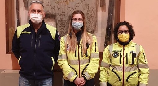 Da sinistra: Tiziano Provasi, Martina Farioli e Katia Tovaglieri