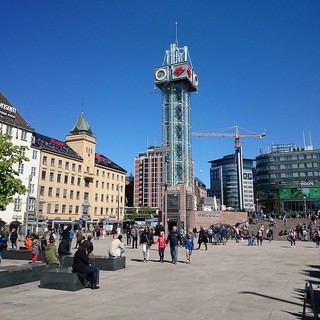 Una foto del centro città di Oslo, dove si svolgerà il “Friendship competiton Norway”