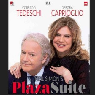 Corrado Tedeschi e Debora Caprioglio al Manzoni per “Plaza suite”