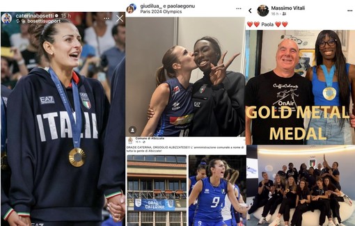 FOTO. Volley, quello che le ragazze ci dicono. «Non sto piangendo, mi è solo entrato un oro olimpico nell'occhio»