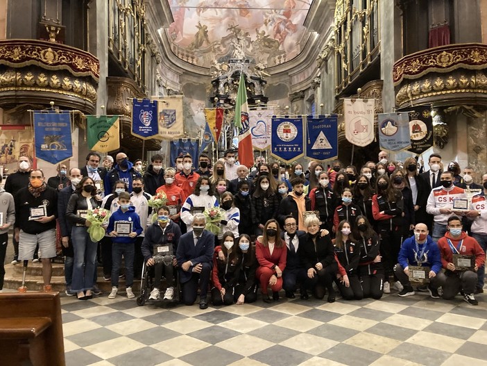 PASQUA DELL'ATLETA. «Avanti, sportivi. Siete il futuro di Busto e del mondo»