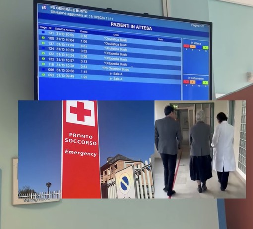 Cinque stanze, dieci postazioni: come cambia il pronto soccorso di Busto