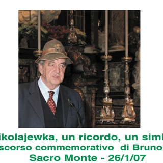 Quel Pizzul alpino commosso al Sacro Monte mentre invitava a costruire un mondo migliore: «Ha ricordato Nikolajewka con umiltà e condivisione fraterna»