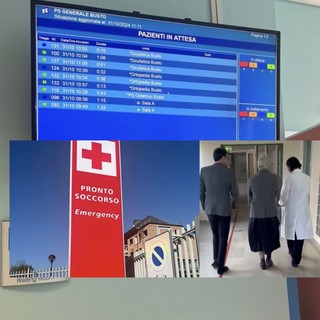 Cinque stanze, dieci postazioni: come cambia il pronto soccorso di Busto