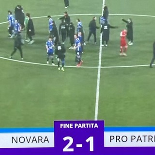 Il Novara ribalta la Pro Patria: 2-1 nel derby del Ticino