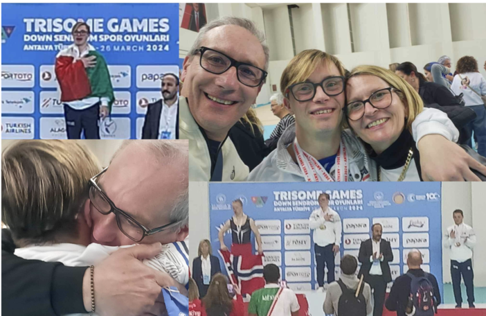 Riccardo ancora campione del mondo. E l'oro splende come l'abbraccio con mamma e papà