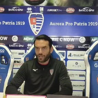 Pro Patria a caccia di riscatto contro l'Atalanta U23, Colombo: «La chiave è negli spazi che ci concederanno»